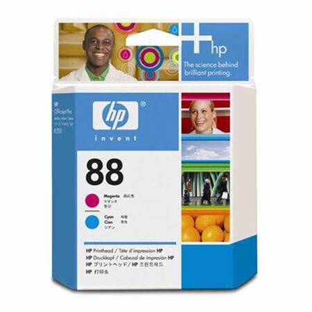 Hp HP Supplies C9382A HP88 Magenta&Cyan Printhead C9382A